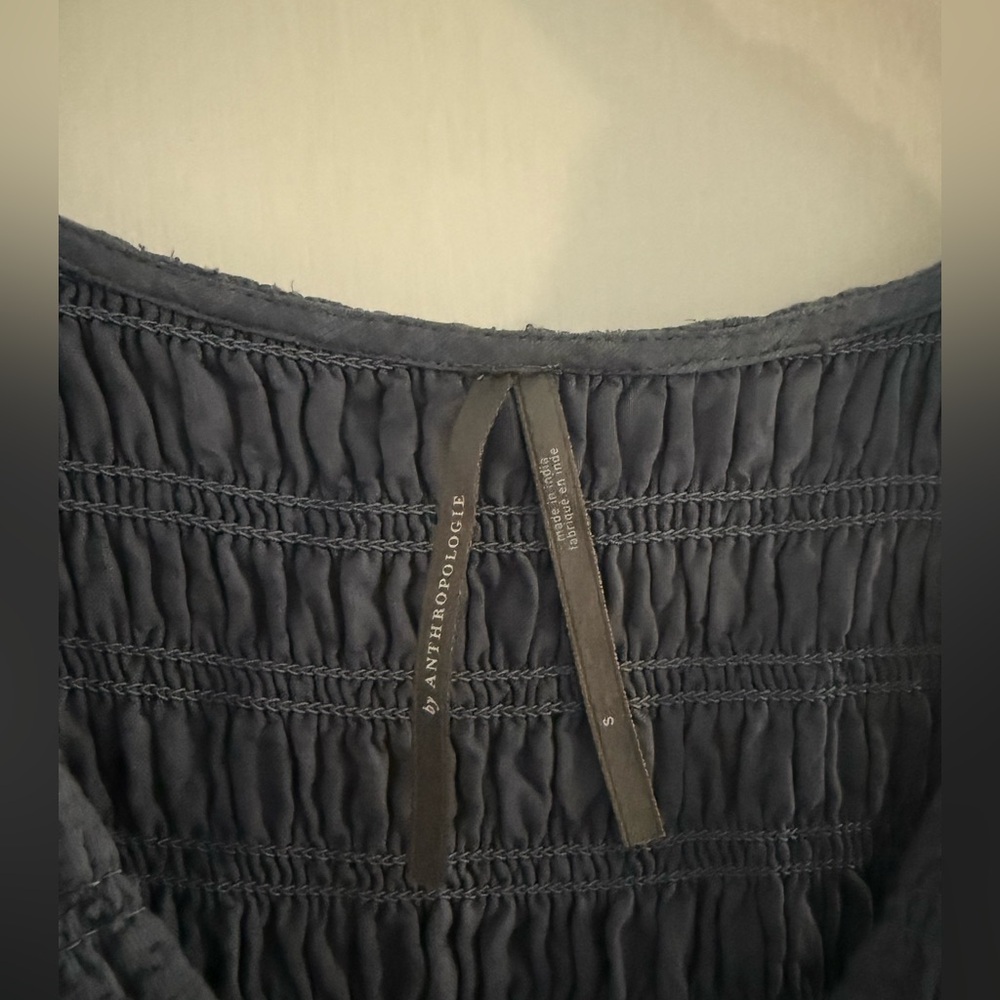 Anthropologie Slate Blue Peregrine Dress Size Small - Picture 8 of 9